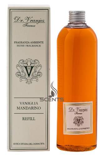Олія для дифузора Dr. Vranjes Vaniglia Mandarino (ваніль та мандарин), 500 мл